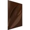 Ekena Millwork 19 5/8in. W x 19 5/8in. H Iris EnduraWall Decorative 3D Wall Panel Covers 2.67 Sq. Ft. WP20X20IRCDC - alternate 2